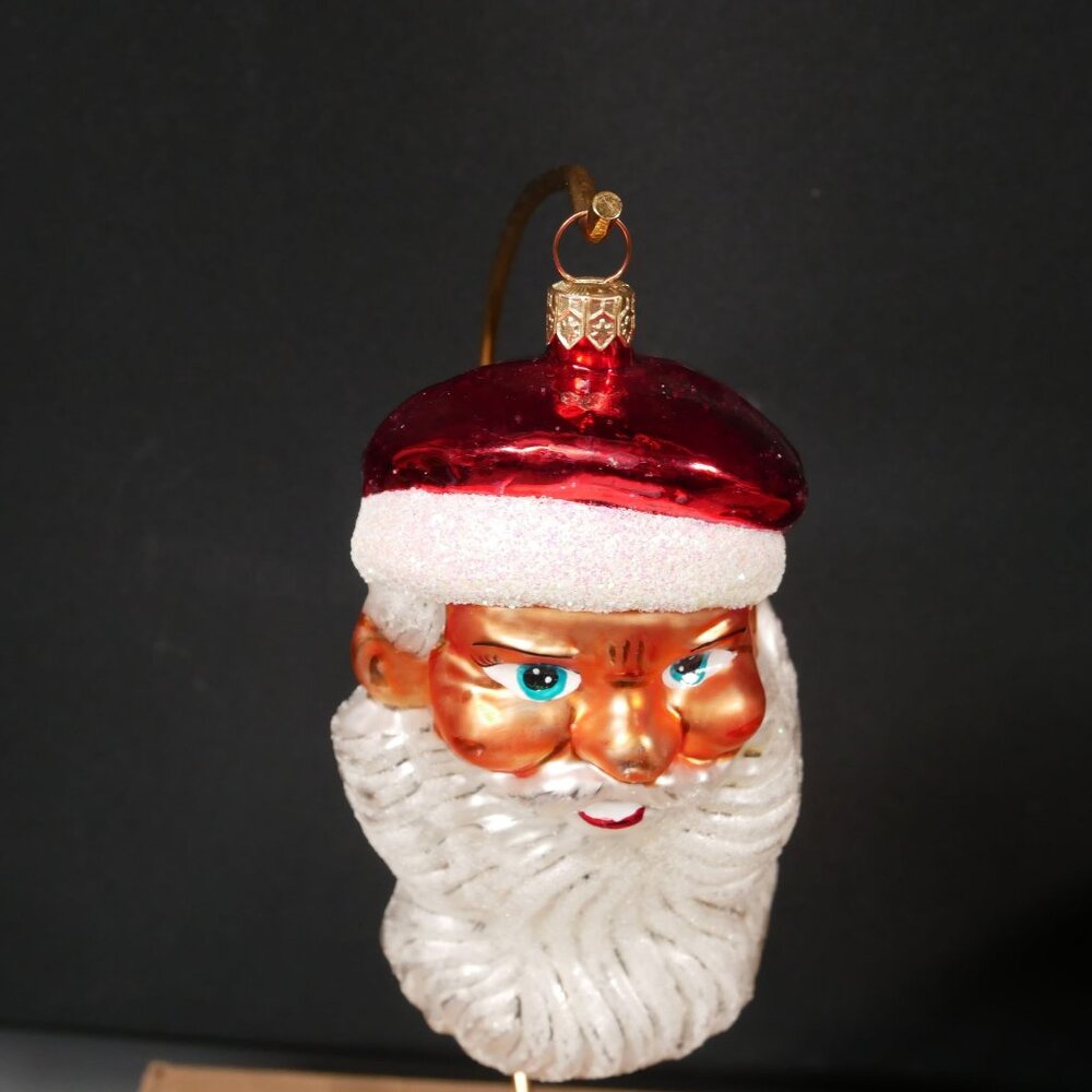 Christopher Radko 1997 "Winning Smile" Santa Claus Ornament 97-175-0 VTG Rare - Picture 7 of 8